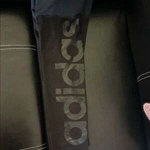Adidas Black Logo Leggings